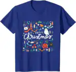 Harry Potter Christmas T-Shirt – Hedwig & Golden Snitch Design