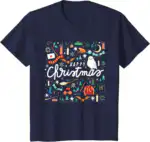 Harry Potter Christmas T-Shirt – Hedwig & Golden Snitch Design