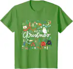 Harry Potter Christmas T-Shirt – Hedwig & Golden Snitch Design