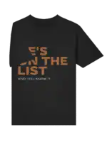 He’s On The List And You Know It Shirt – Funny Christmas Tee
