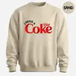 I Need A Diet Coke Sweatshirt – Funny Embroidered Crewneck Pullover
