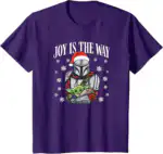 Mandalorian Christmas Joy Is The Way Tee – Festive Unisex Shirt