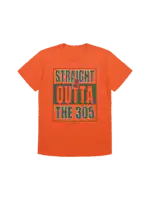 Miami Hurricanes Straight Outta The 305 Shirt – Bold Fan Tee