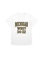 Michigan Who 34–32 Shirt – Fun College Football Graphic Tee