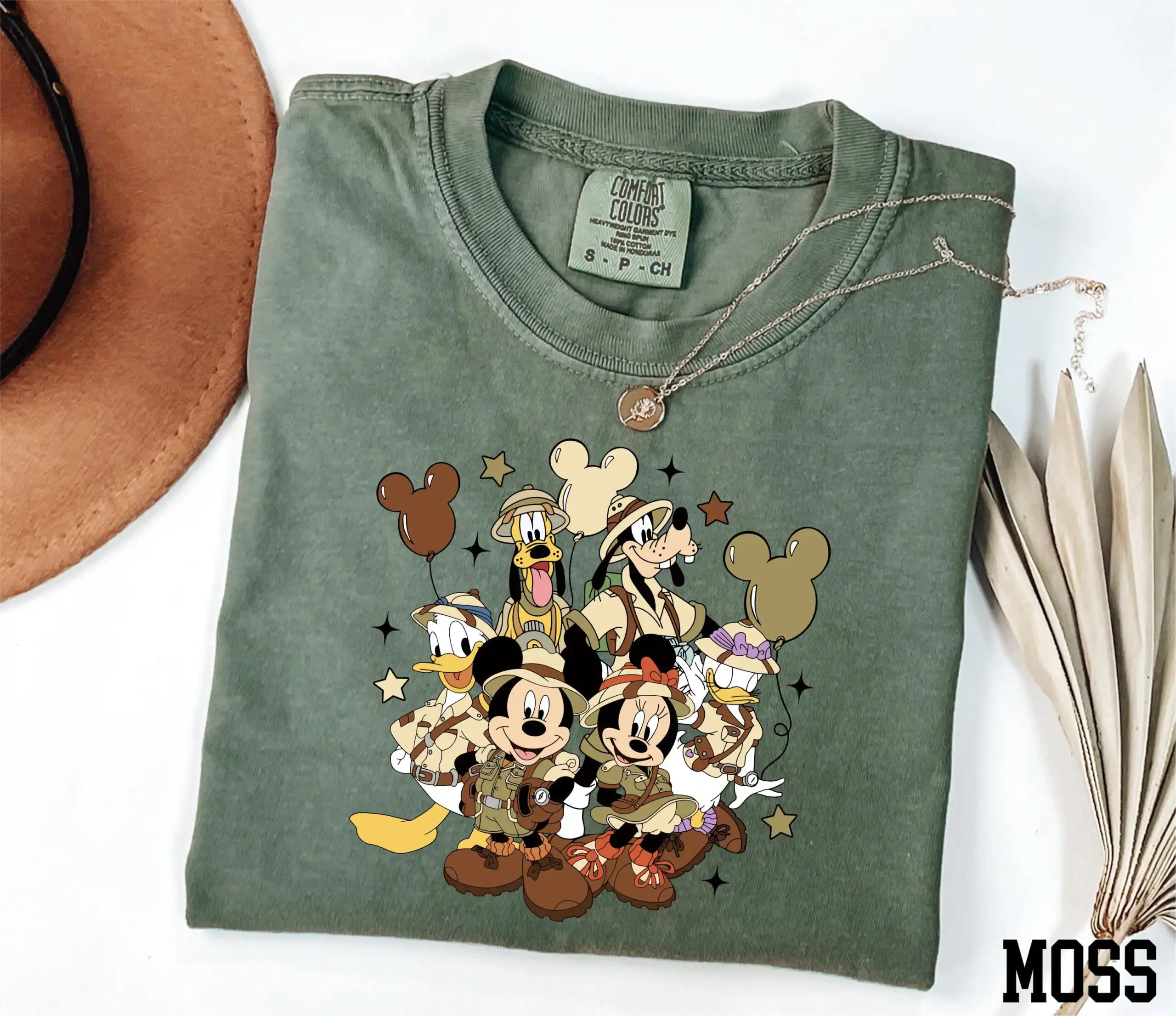 Mickey and Friends Safari Shirt – Fun Disney Adventure Tee Mickey and Friends Safari Shirt – Fun Disney Adventure Tee