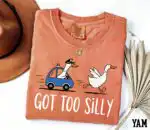 Silly Goose Shirt – Funny Unisex Tee for Goose Lovers
