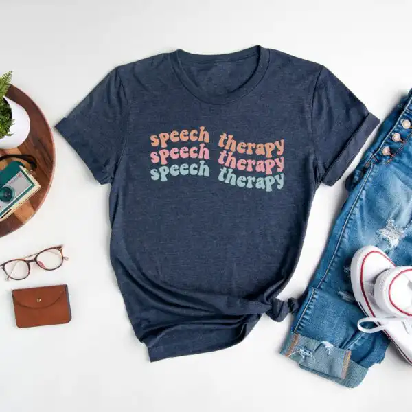 Speech Therapy Shirt - Customizable Cotton Tee for SLPs