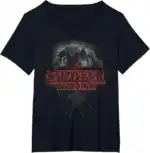 Stranger Things Demogorgon Glow Logo Tee – Unisex Halloween Shirt