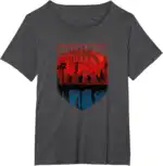 Stranger Things Mindflayer Silhouette Tee – Lightweight Graphic Shirt