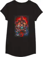 Stranger Things Season 5 T-Shirt – Lightweight Upside Down Design