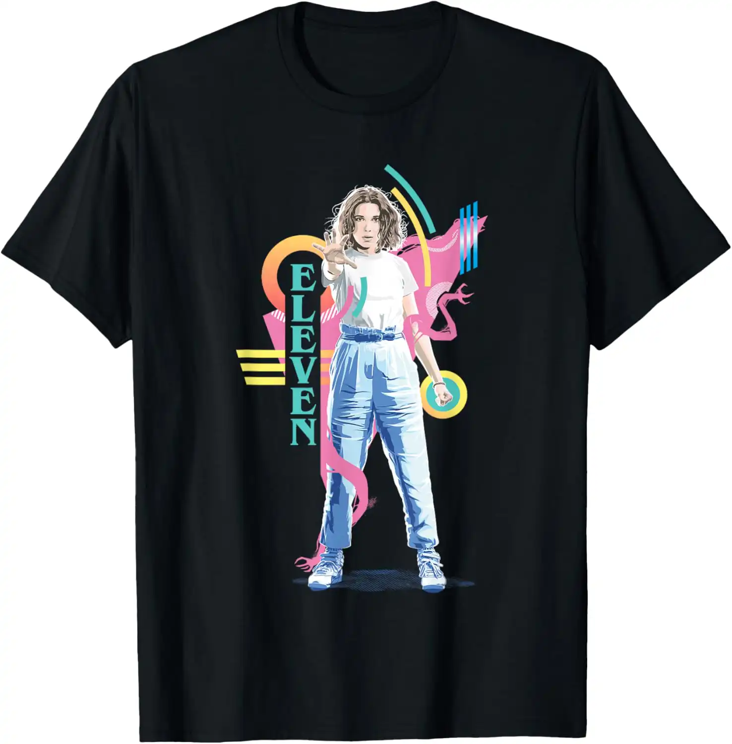 Vintage Retro Eleven Superpowered Tee – Classic 80's Graphic Shirt Vintage Retro Eleven Superpowered Tee – Classic 80's Graphic Shirt
