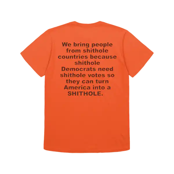 We Bring People From Shithole Countries Tee – Bold Political Graphic Shirt