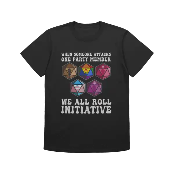 When Someone Attacks One Party Member Shirt – Funny RPG Tee