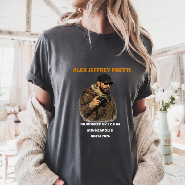 Alex Jeffrey Pretti Memorial Sweatshirt – Justice for Alex Crewneck