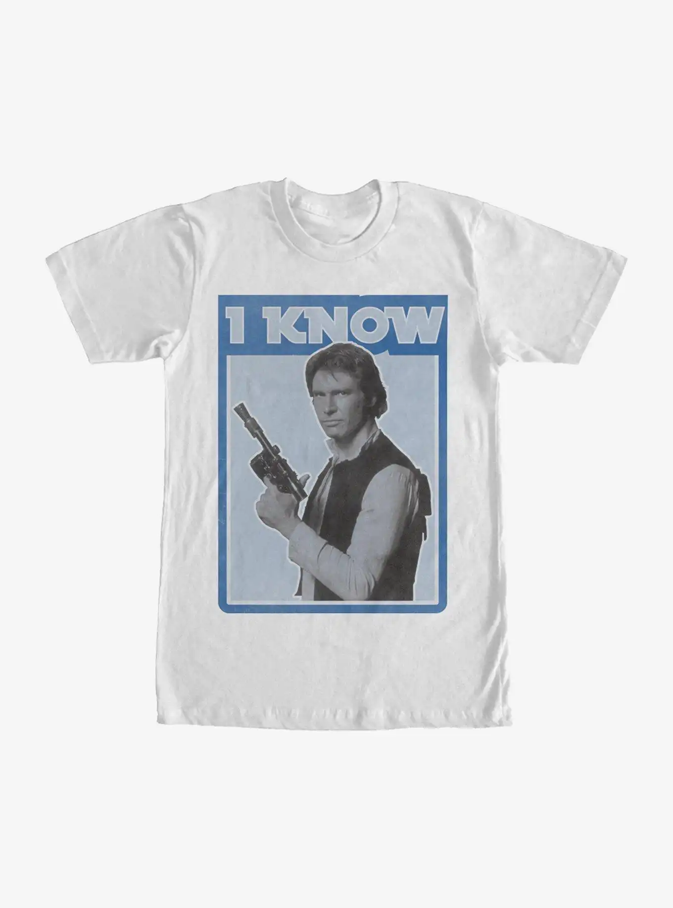 Han Solo Quote "I Know" T-Shirt – Classic Star Wars Graphic Tee Han Solo Quote "I Know" T-Shirt – Classic Star Wars Graphic Tee