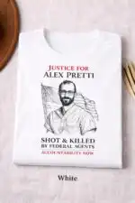 Justice for Alex Pretti Anti ICE Shirt - Bold Activism Tee