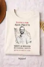 Justice for Alex Pretti Anti ICE Shirt - Bold Activism Tee