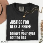 Justice for Alex Pretti & Renee Good Tee – Soft Vintage Style Shirt