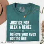 Justice for Alex Pretti & Renee Good Tee – Soft Vintage Style Shirt
