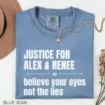 Justice for Alex Pretti & Renee Good Tee – Soft Vintage Style Shirt