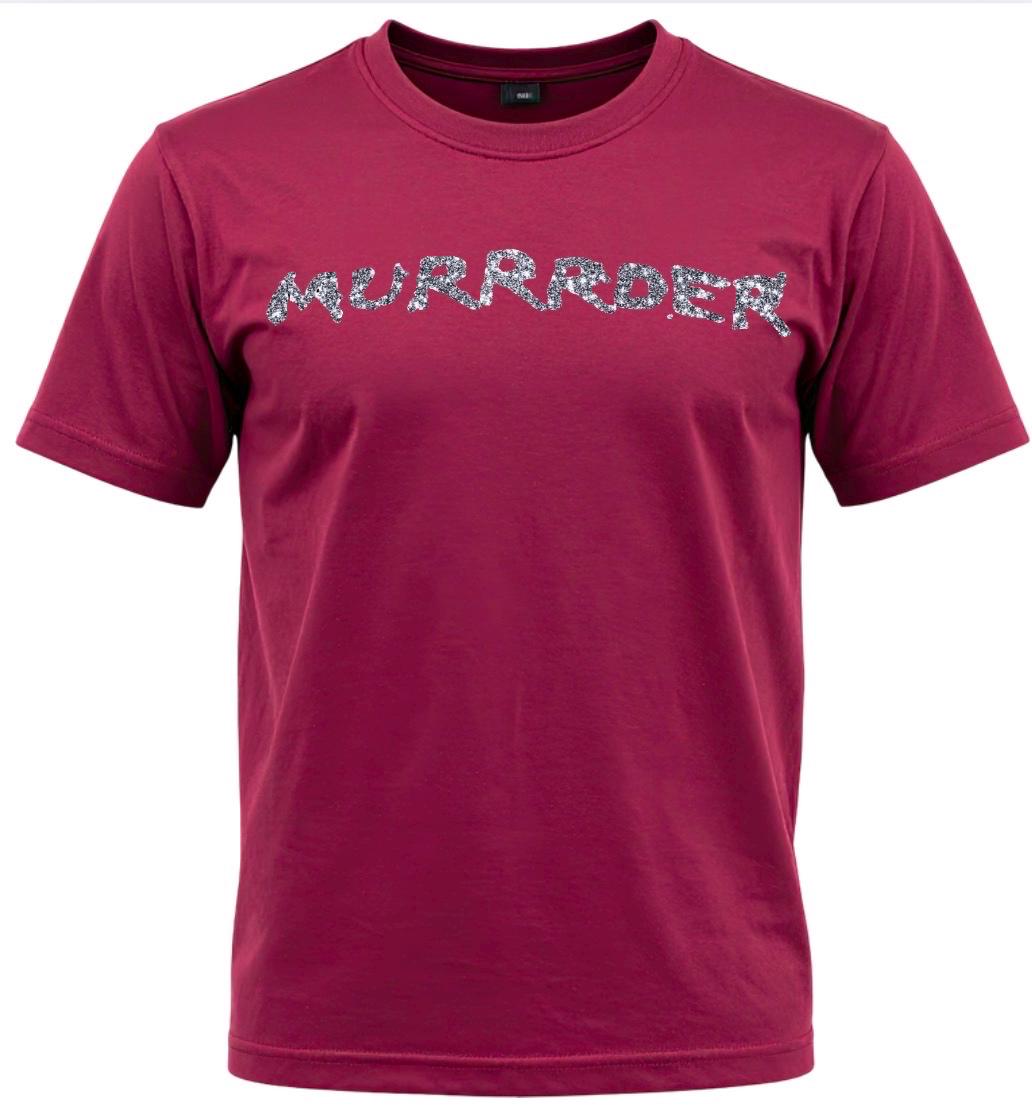 MURRRDER Shirt – Alan Cumming Inspired Glitter Tee for Fans MURRRDER Shirt – Alan Cumming Inspired Glitter Tee for Fans