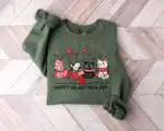 Valentine's Cat Lover Sweatshirt - Cute Gift for Her