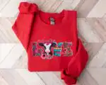 Valentine's Day Cow Love Shirt – Cute Heart Graphic Tee for Women
