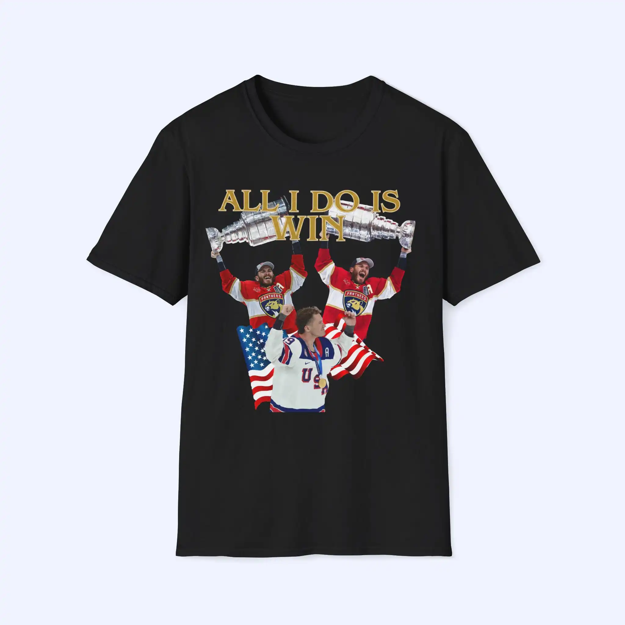 All I Do Is Win Hockey Shirt – Bold Celebration Tee for Fans All I Do Is Win Hockey Shirt – Bold Celebration Tee for Fans