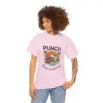 Baby Monkey Punch T-Shirt – Cute Macaque & Orangutan Story Tee