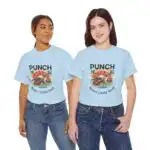 Baby Monkey Punch T-Shirt – Cute Macaque & Orangutan Story Tee