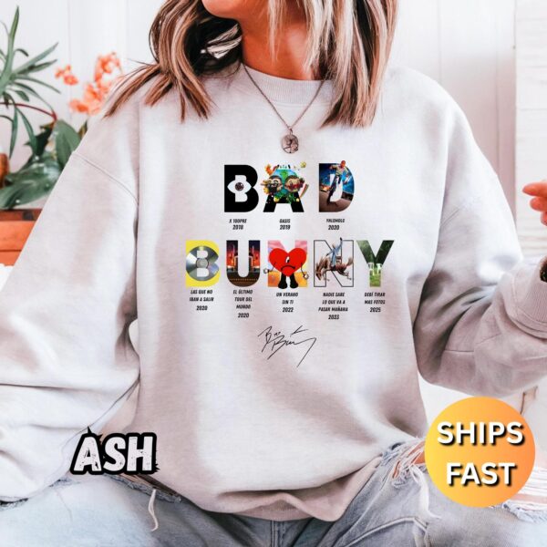 Bad Bunny 2026 Sweatshirt – Cozy Unisex HalfTime Show Tee