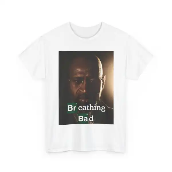 Breathing Bad Heavy Cotton Tee – Classic Fit Graphic Shirt