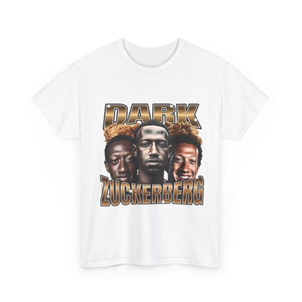 Dark Zuck Cotton Tee - Classic Fit Everyday Graphic Shirt