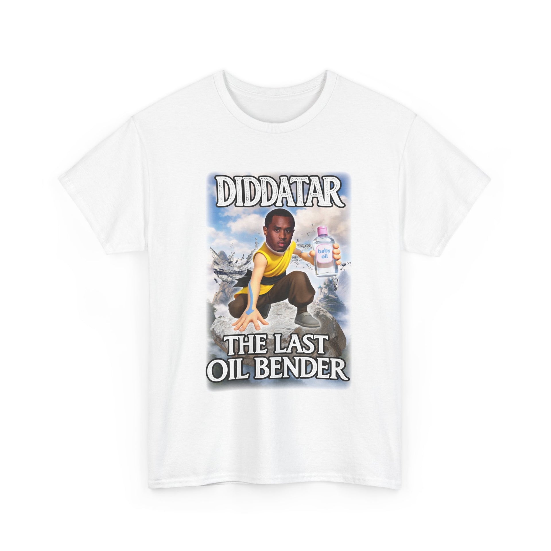 Diddatar the Last Oil Bender Tee – Classic Cotton Graphic Shirt Diddatar the Last Oil Bender Tee – Classic Cotton Graphic Shirt