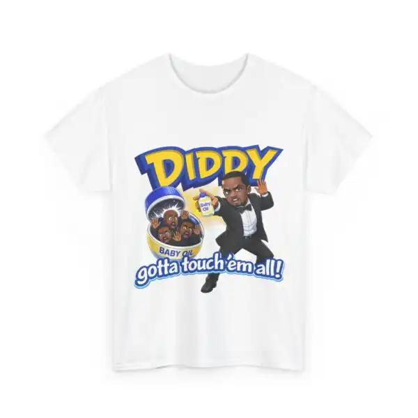 Diddy Gotta Catch 'Em All Tee – Classic Cotton Graphic Shirt