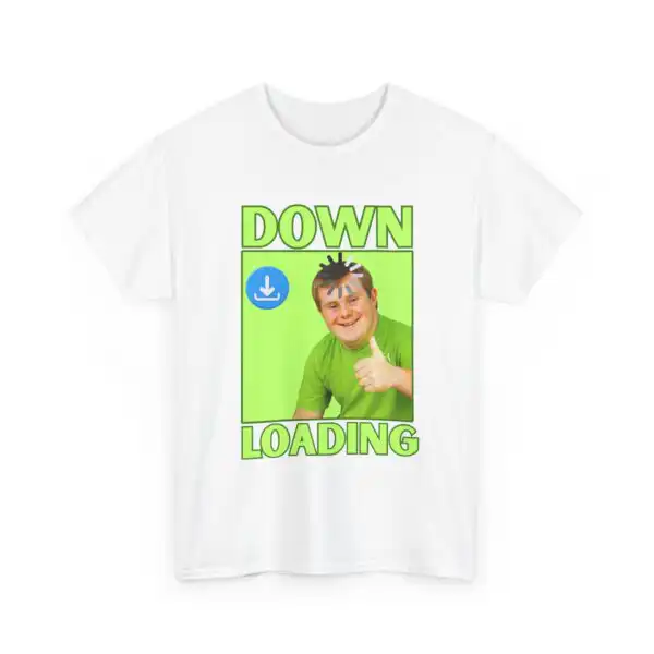Downloading Classic Fit Heavy Cotton Tee – Comfortable Unisex Shirt