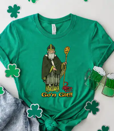 Funny St Patrick's Day T-Shirt – Shamrock Party Tee for Luck