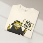 ICE OUT Frog T-Shirt – Peaceful Protest Graphic Tee for Activists