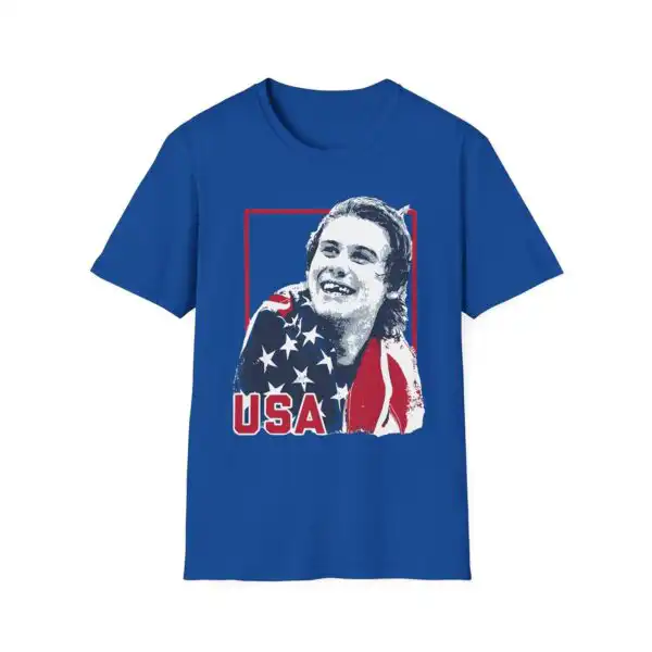 Jack Hughes USA Hockey T-Shirt – Retro Winter Games Apparel