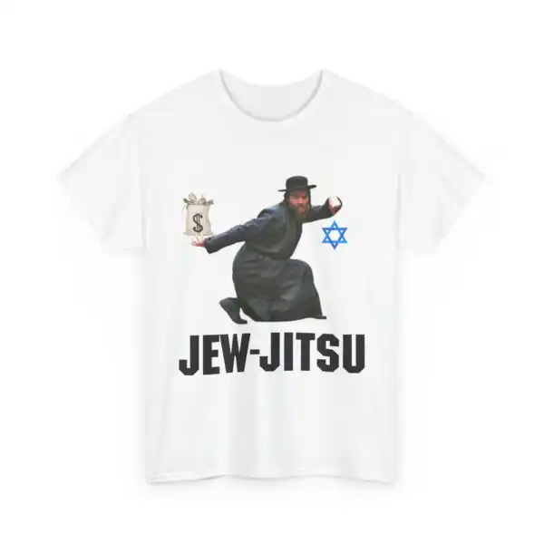 Jew Jitsu Graphic Tee – Comfortable Cotton Martial Arts Shirt
