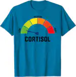Low Cortisol Levels Meme T-Shirt – Funny Lightweight Tee