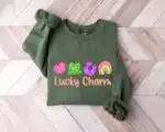 Lucky Charm Sweatshirt – Cute St. Patrick's Day Clover Top