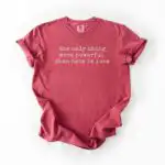 Power of Love Graphic Tee – Social Justice Comfort Colors Shirt