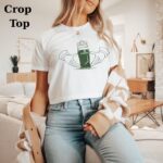 St. Patrick's Day Claddagh Baby Tee - Y2K Irish Festival Top