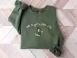St Patricks Day Goose Sweatshirt – Funny Silly Hoodie for Fun