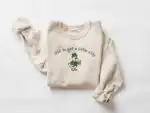 St Patricks Day Goose Sweatshirt – Funny Silly Hoodie for Fun
