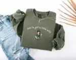 St Patricks Day Goose Sweatshirt – Funny Silly Hoodie for Fun