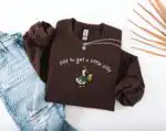 St Patricks Day Goose Sweatshirt – Funny Silly Hoodie for Fun