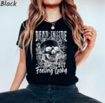 St Patricks Day Shirt – Dead Inside But Feeling Lucky Tee