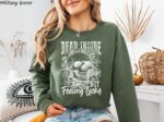 St Patricks Day Shirt – Dead Inside But Feeling Lucky Tee